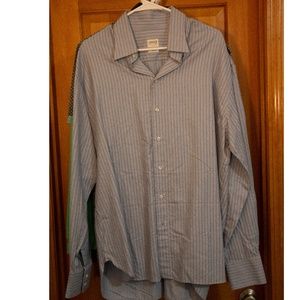 Armani blue Button down shirt
